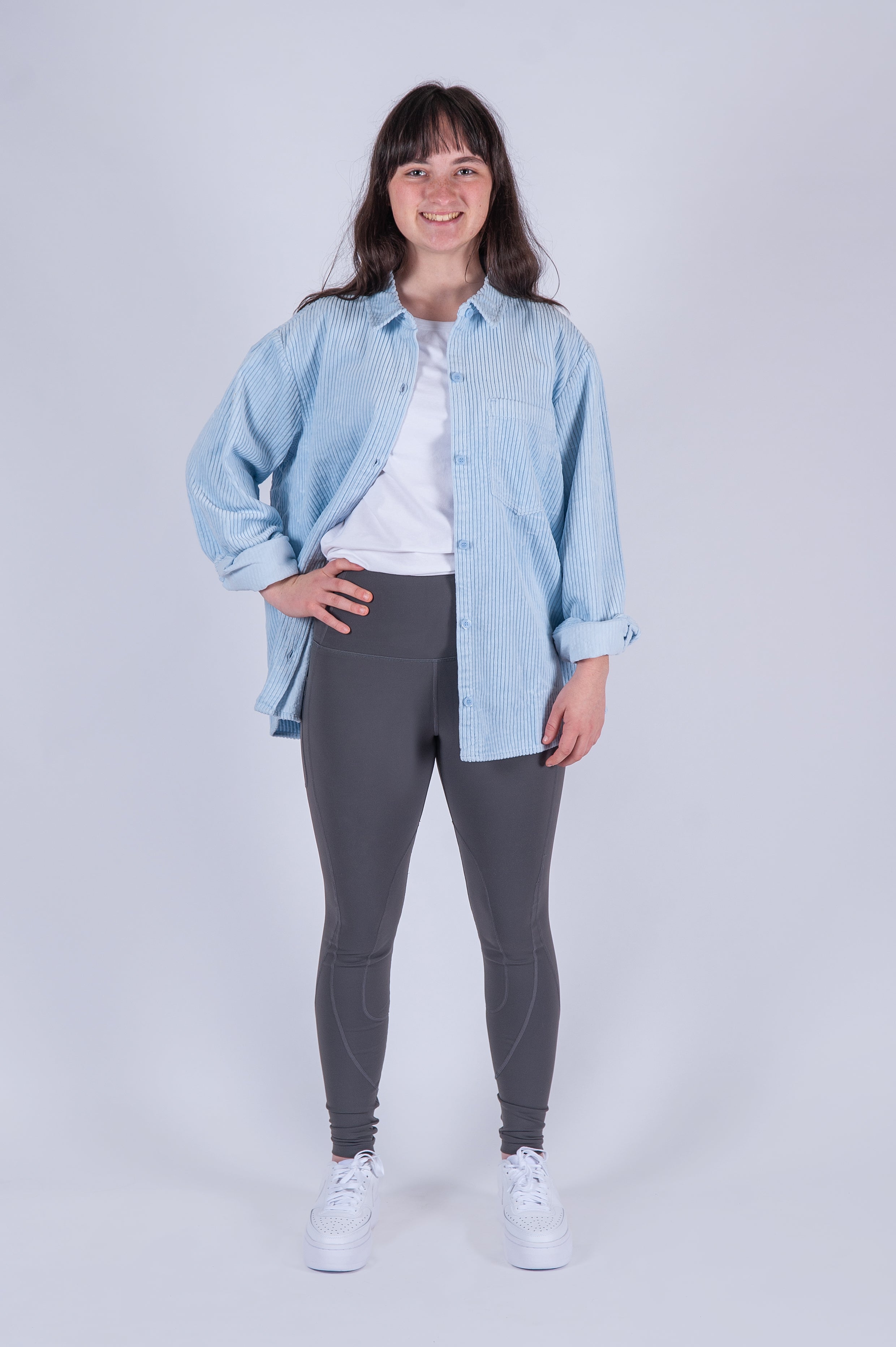 Grey dress leggings sale